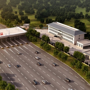 现代高速公路3D模型下载